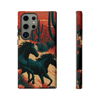 Desert Run Wild Horse Phone Case