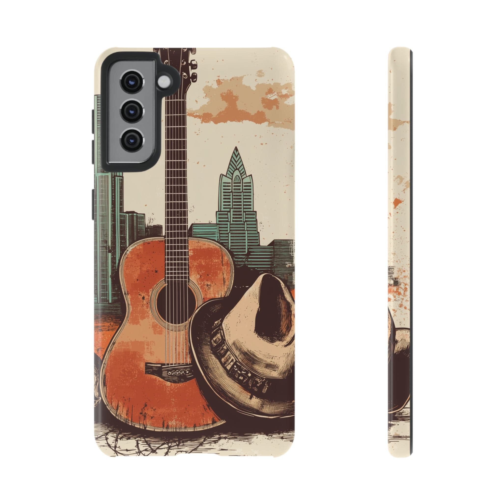 Honky Tonk Skyline - Phone Cases