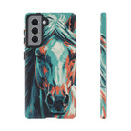 Colorful Horse Head – Turquoise