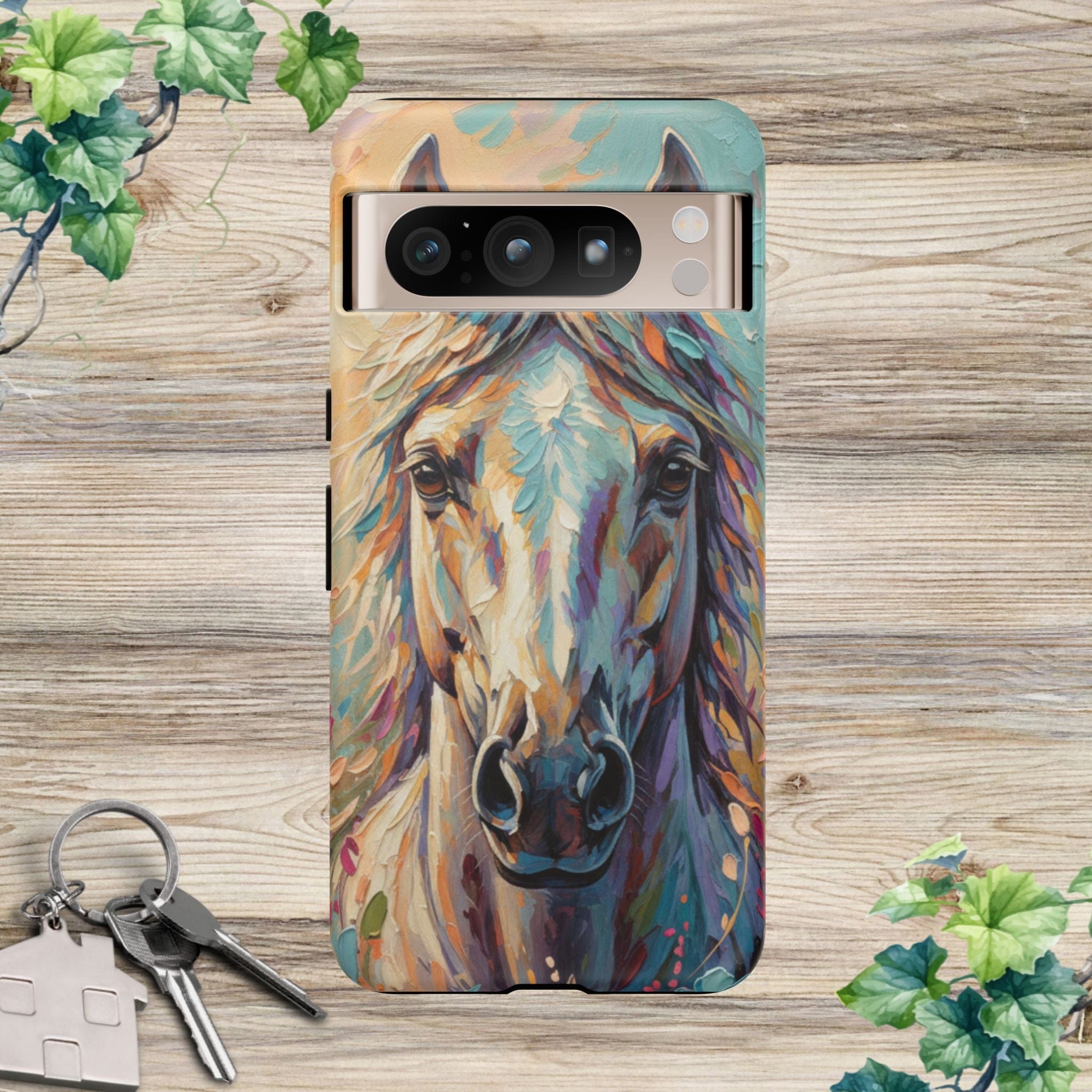 Blooming Spirit Horse Phone Case