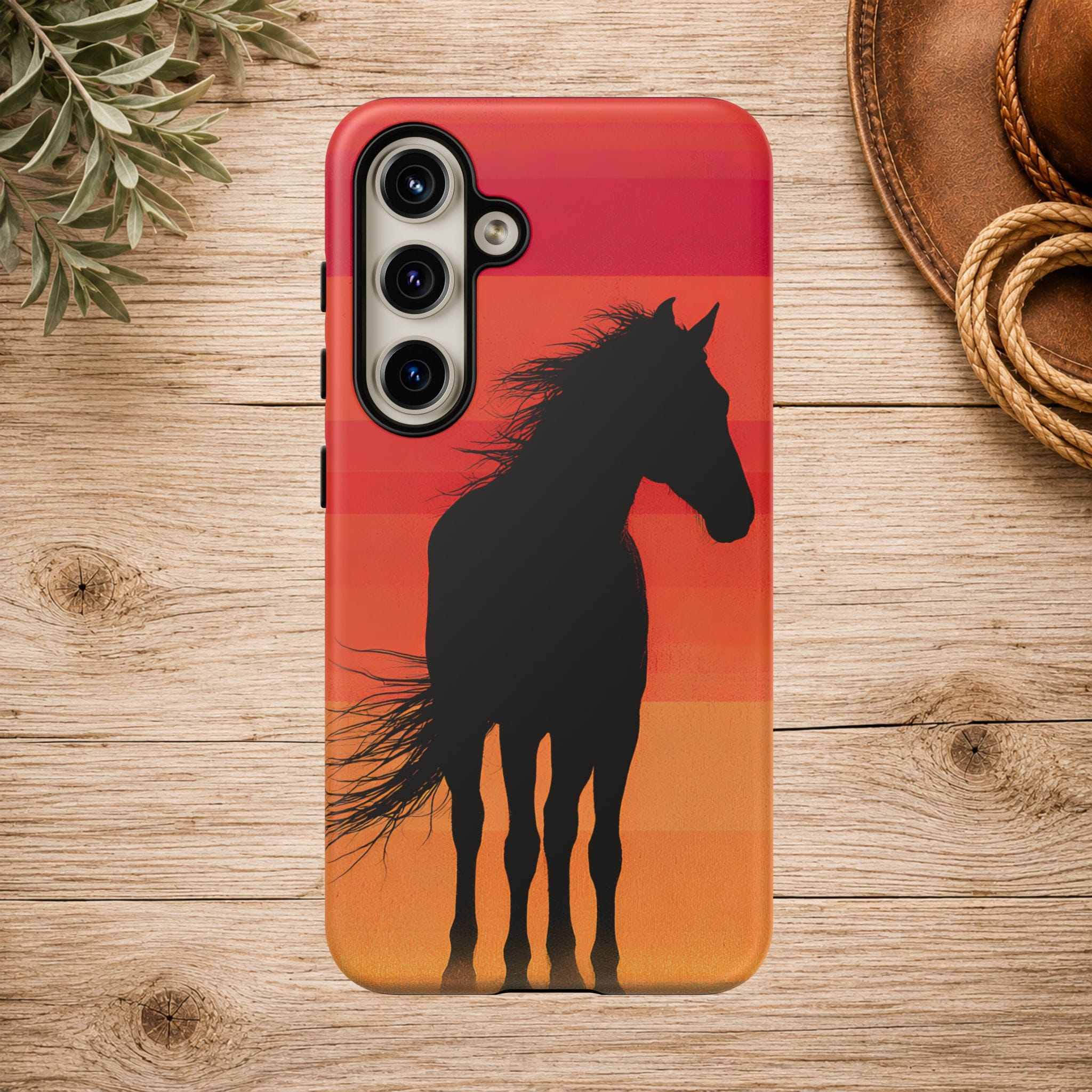 Sunset Spirit Horse Phone Case