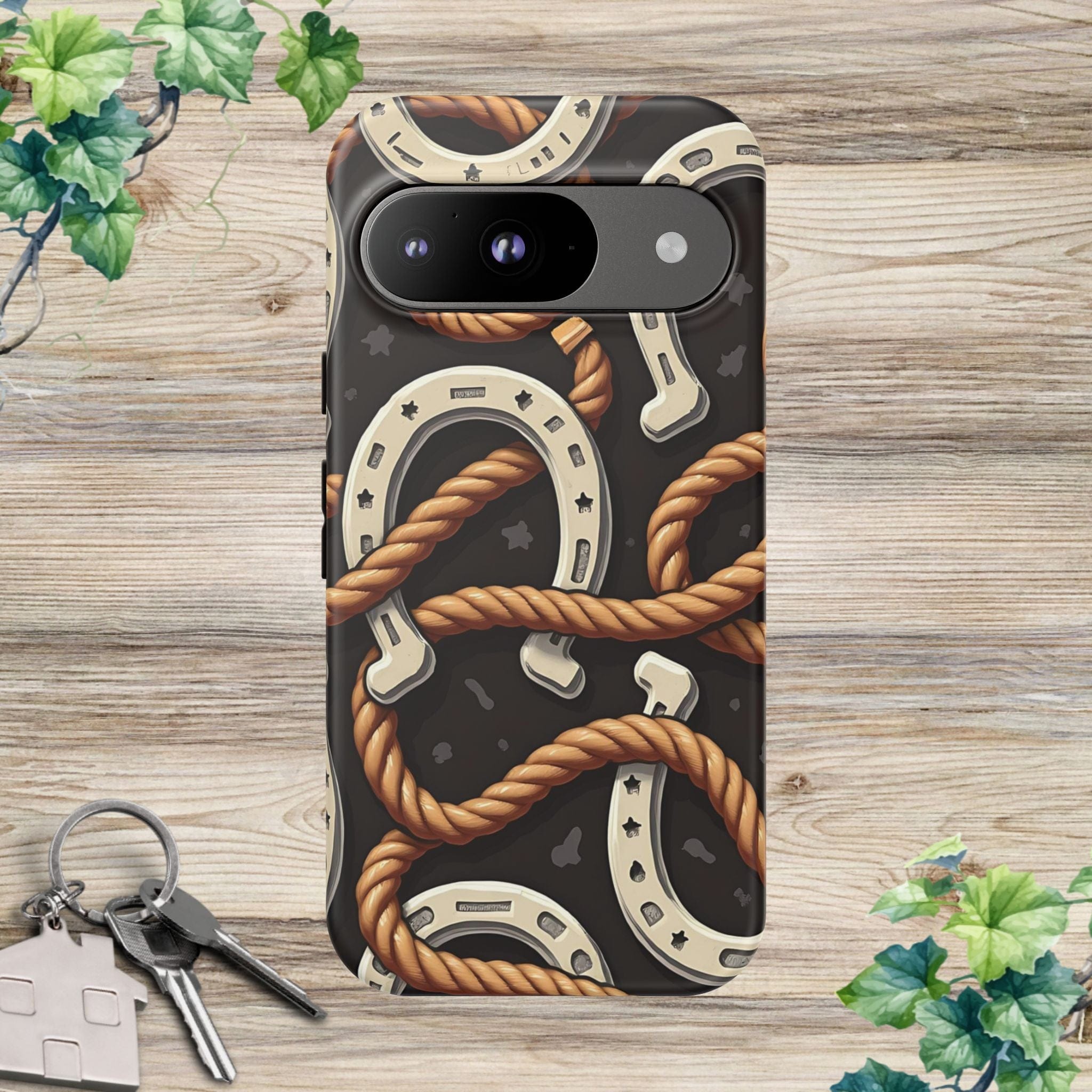 Horseshoes and Ropes-Phone Case