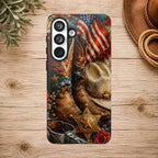 Patriotic Cowgirl Phone Case