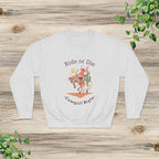 Unisex DryBlend® Crewneck Sweatshirt - Ride or Die Cowgirl Style