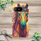 Vibrant Swirl Stallion - Phone Cover