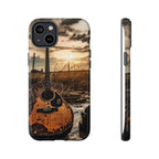 Guitar in a Wet Field -Phone Case