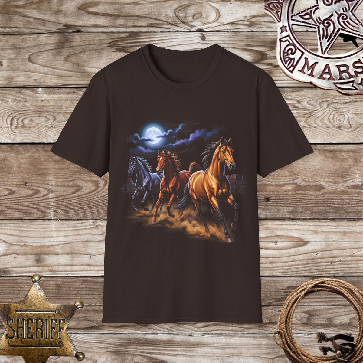 Wild West Horse Trio T-Shirt
