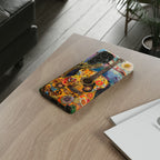 Floral Guitar- Phone Case
