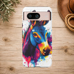 Color Splash Donkey Phone Case