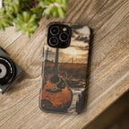 Guitar in a Wet Field -Phone Case