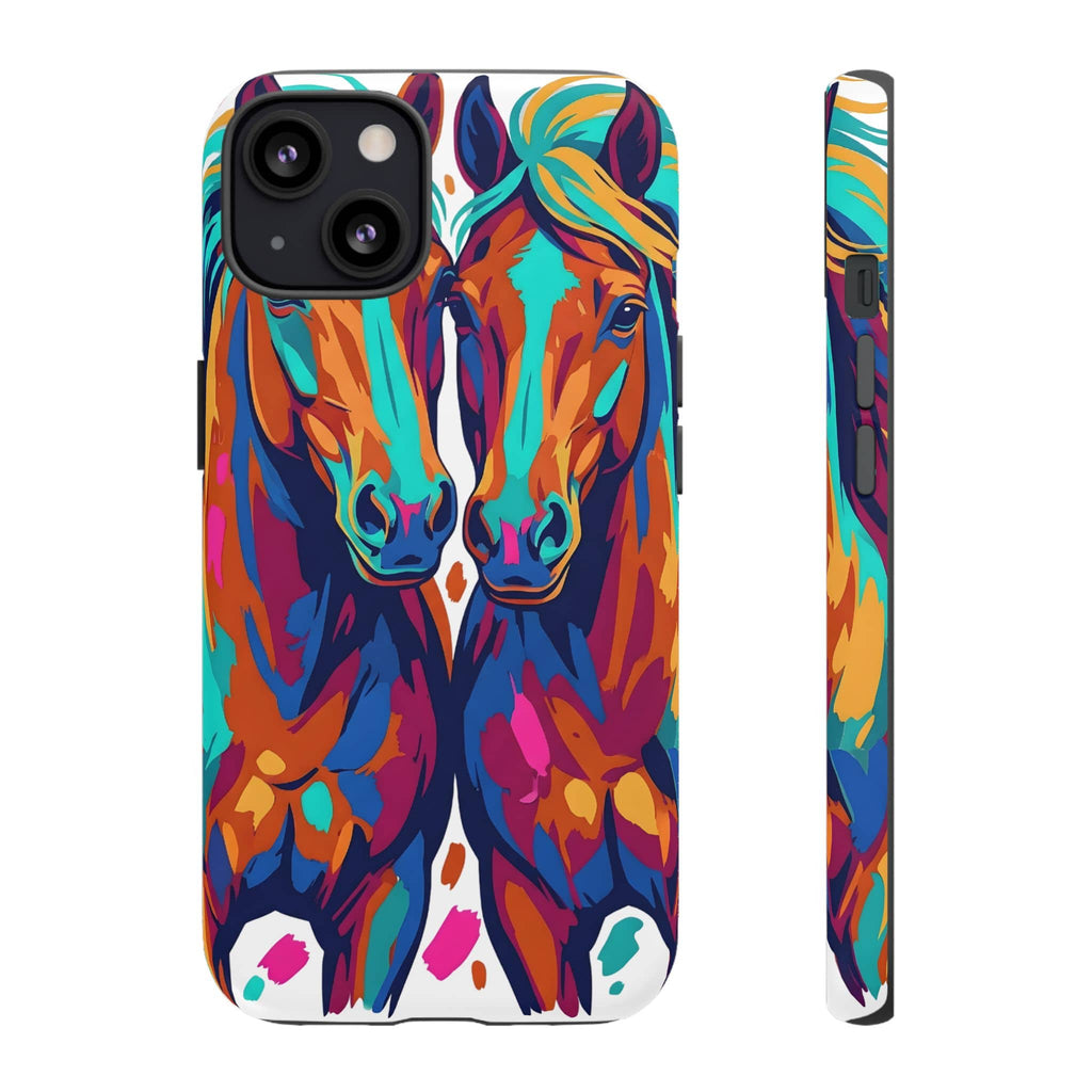 Vibrant Pop Art Equine Phone Case