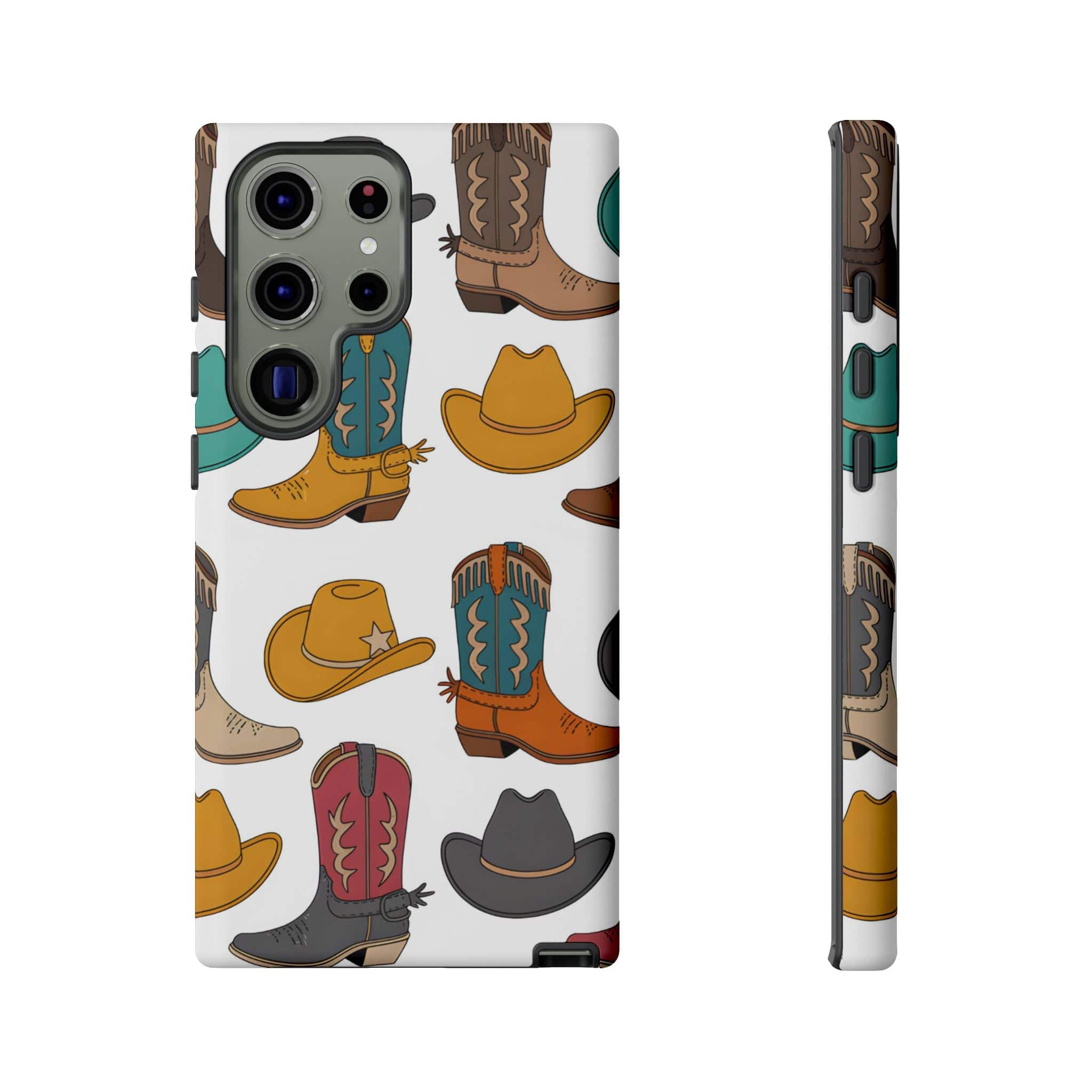 Hat & Boots Phone Cases