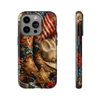 Patriotic Cowgirl Phone Case