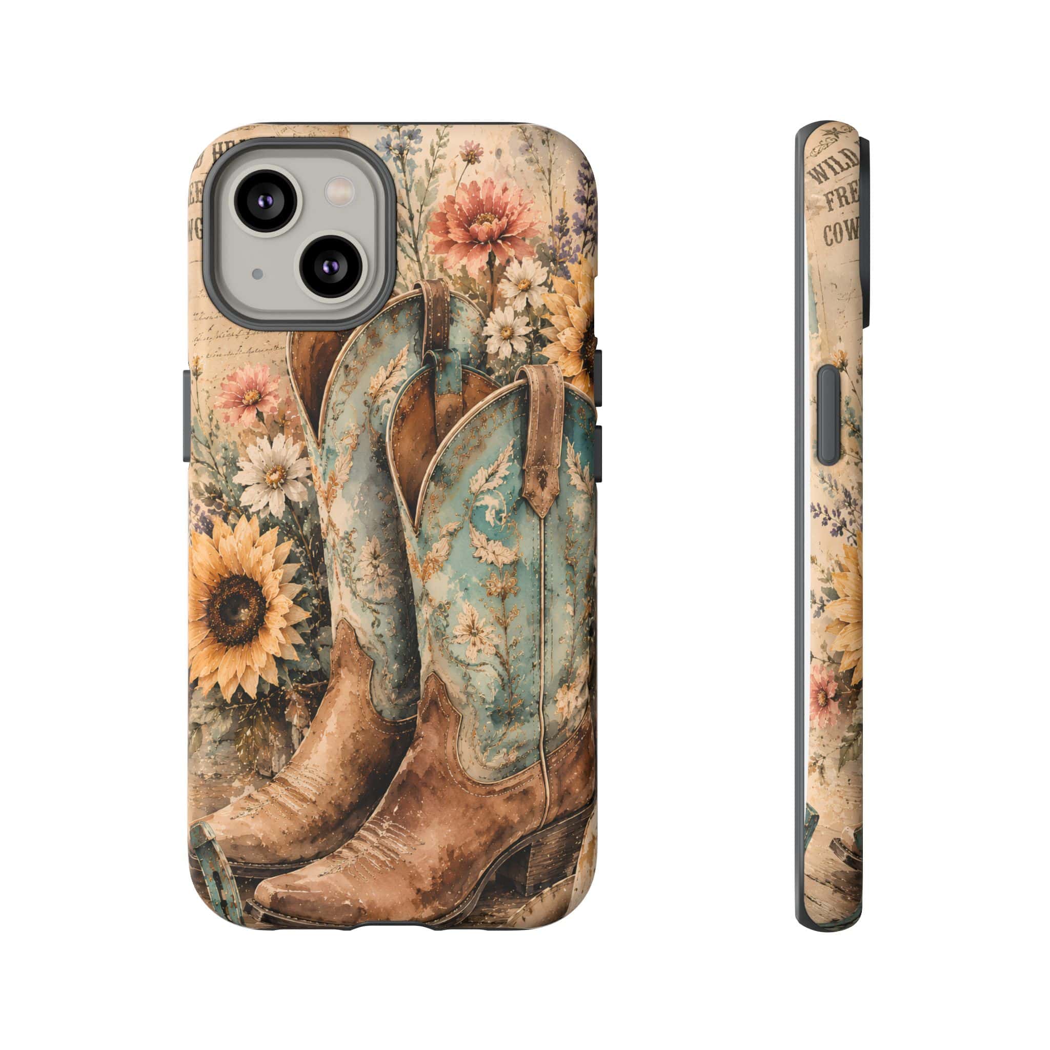 Rustique Sunflower Western iPhone Cover
