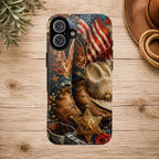 Patriotic Cowgirl Phone Case