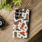 Cowboy Boots, Hats & Horses Phone Case