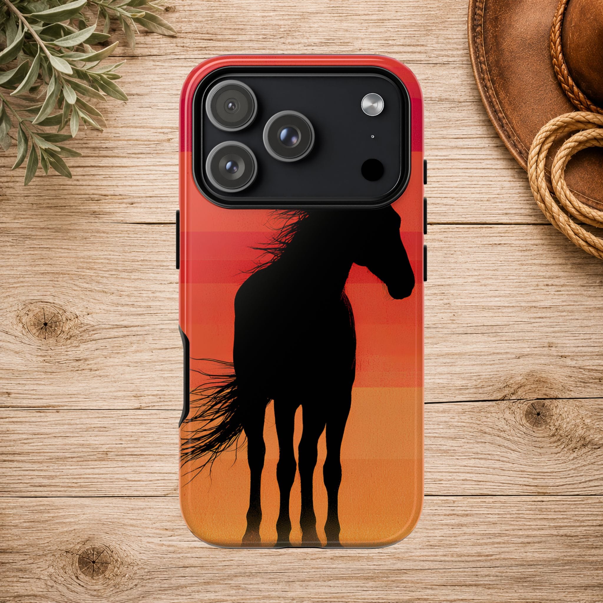Sunset Spirit Horse Phone Case