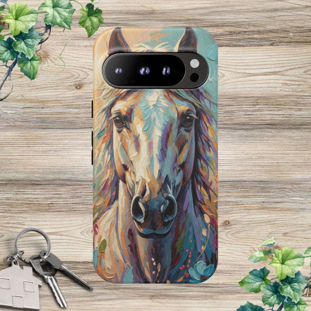 Blooming Spirit Horse Phone Case