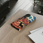 Mountain and Wolf -Phone Case
