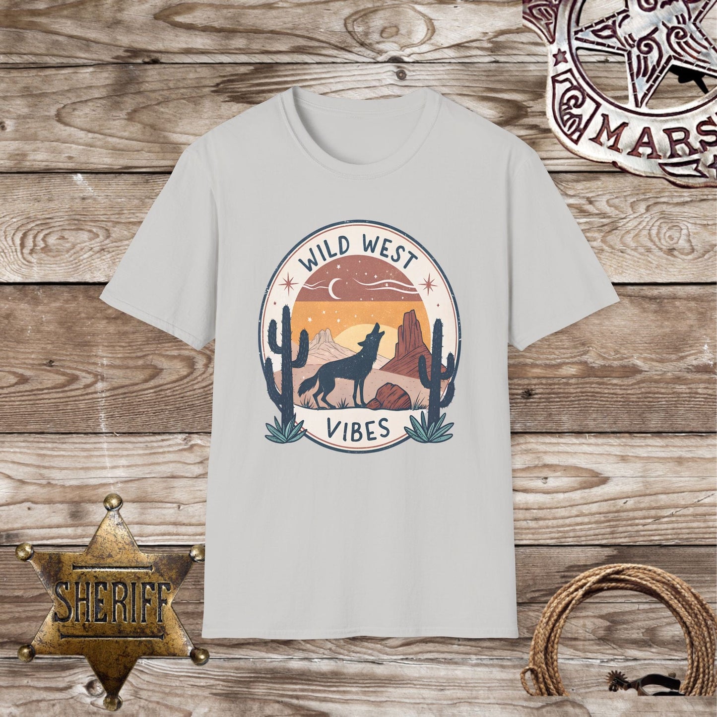 Softstyle Unisex T-Shirt - Wild West Vibes