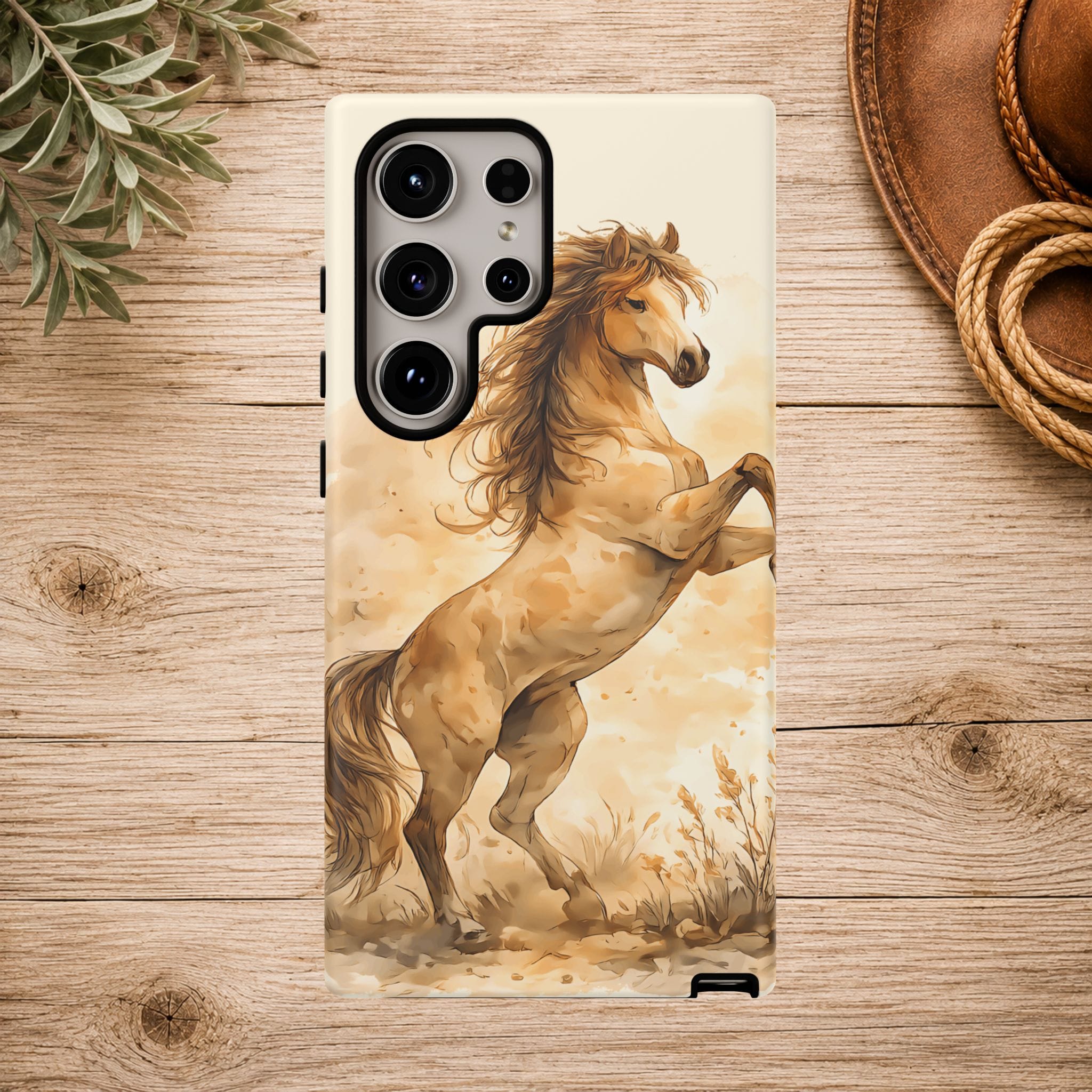 Horse Rearing Tough Phone Case