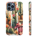 Southwestern Floral Cactus -Tough Case