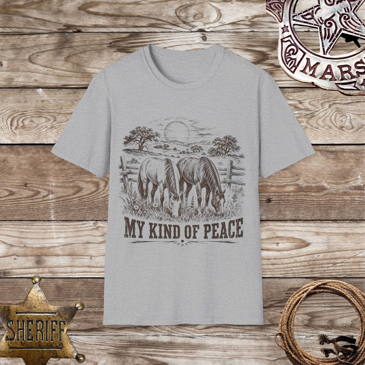 My Kind of Peace Horse T-Shirt