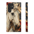 Patriotic White Horse Phone Case
