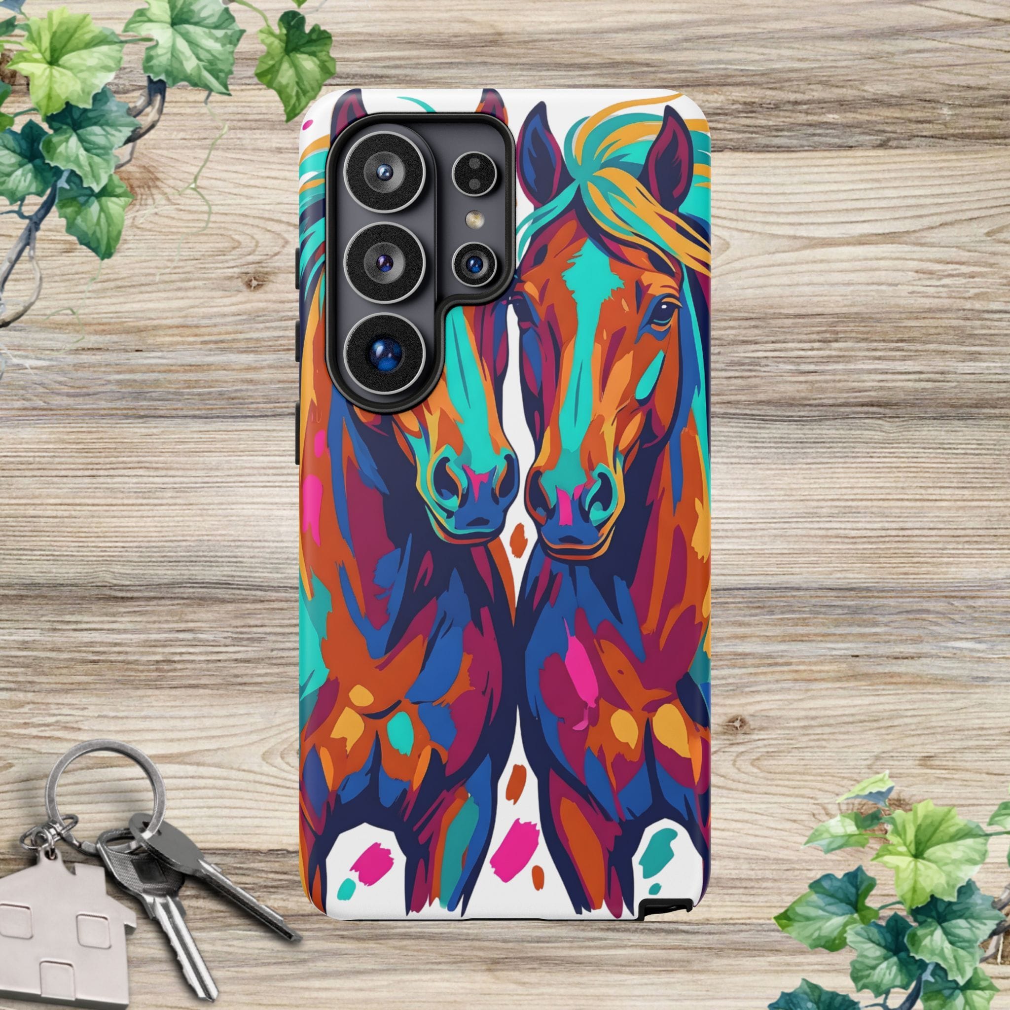 Vibrant Pop Art Equine Phone Case