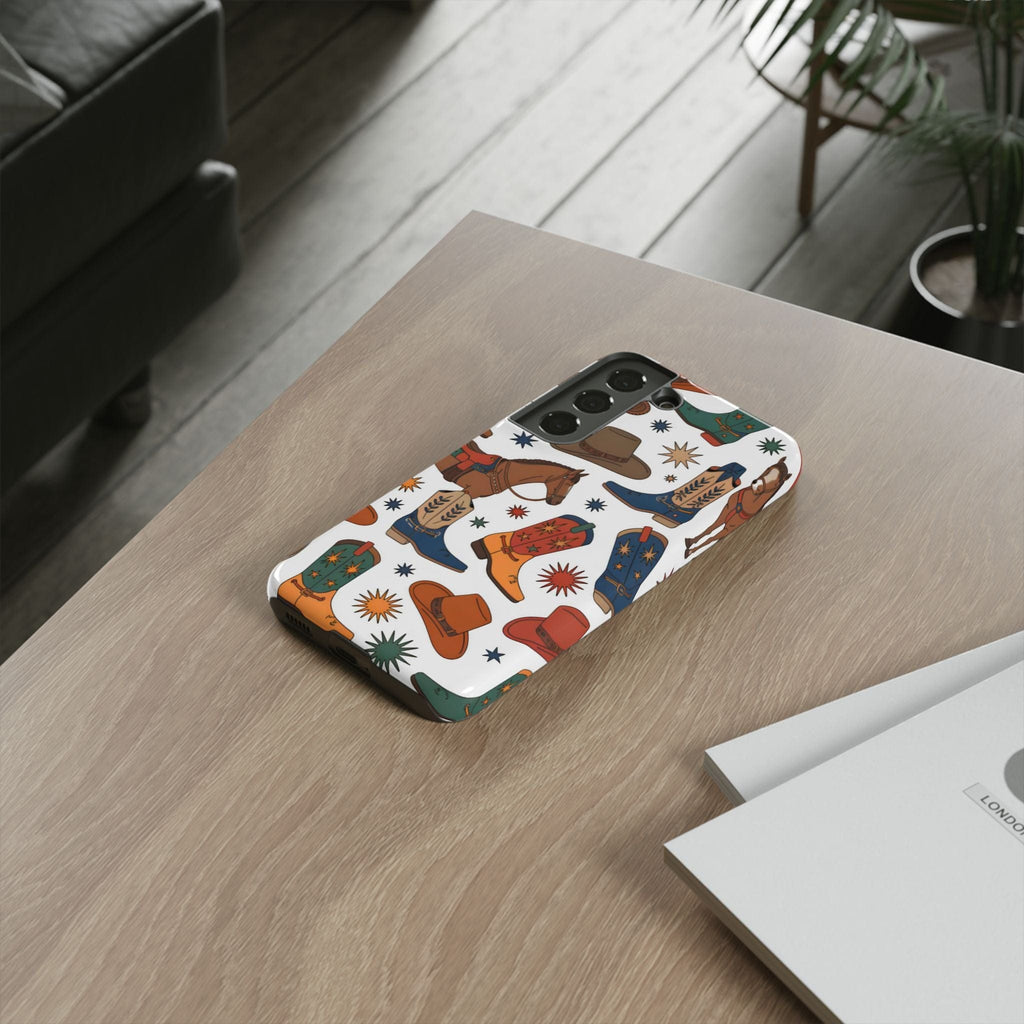 Cowboy Boots, Hats & Horses Phone Case