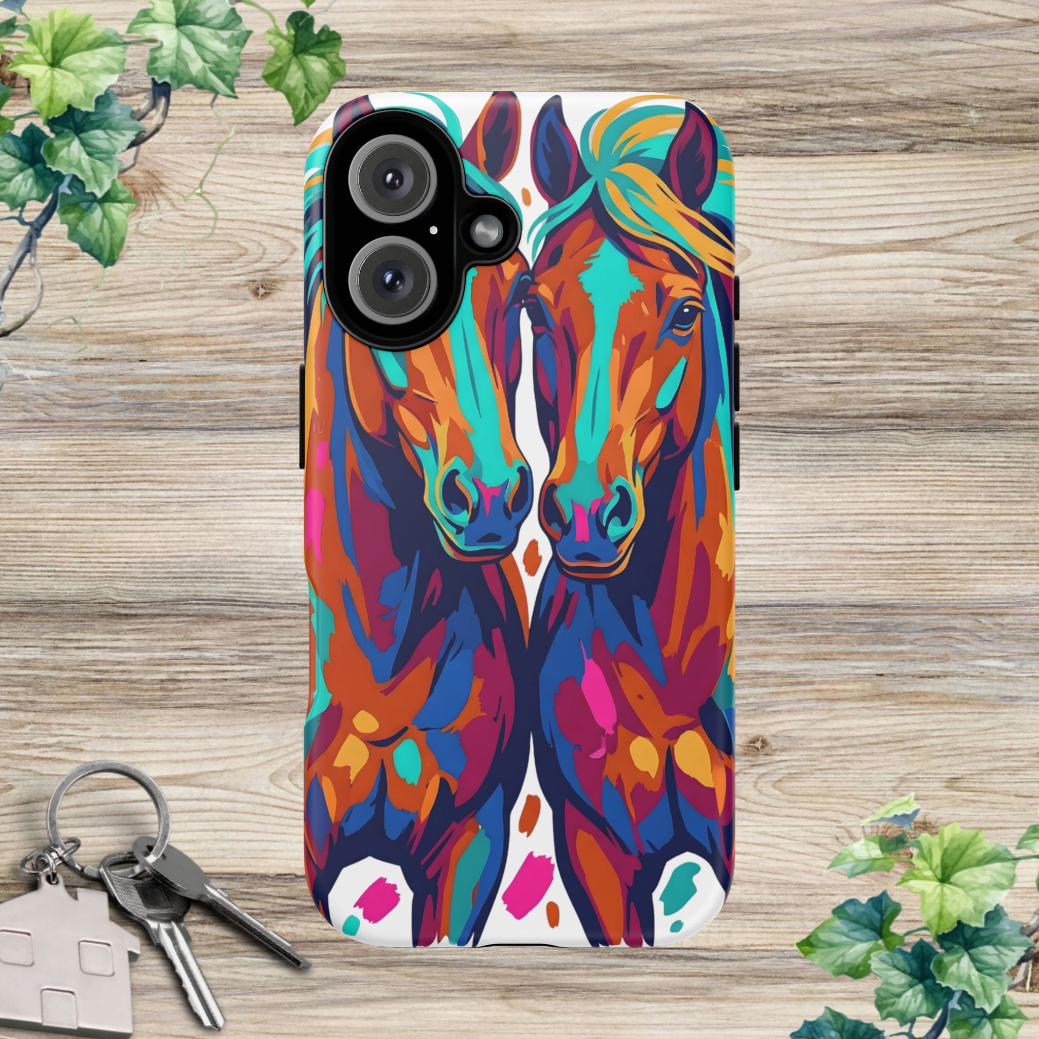 Vibrant Pop Art Equine Phone Case