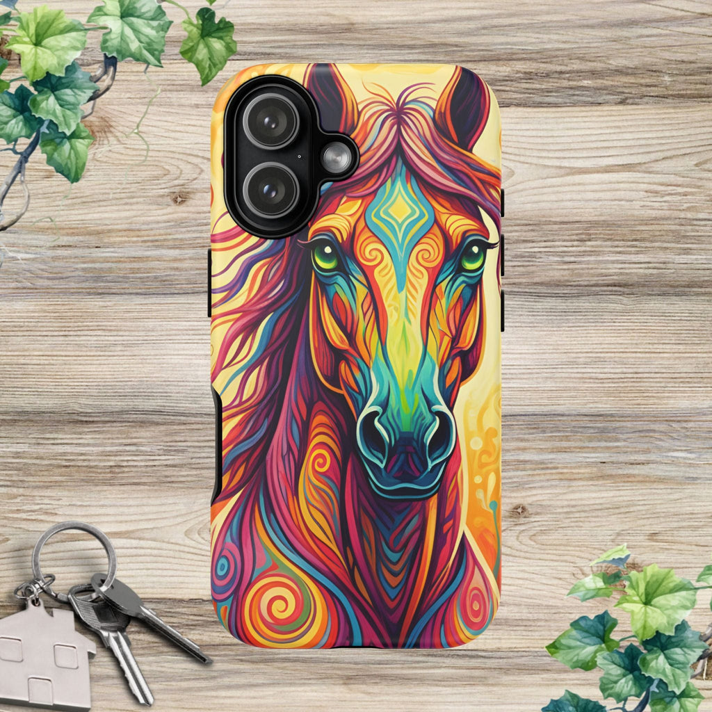 Vibrant Swirl Stallion - Phone Cover