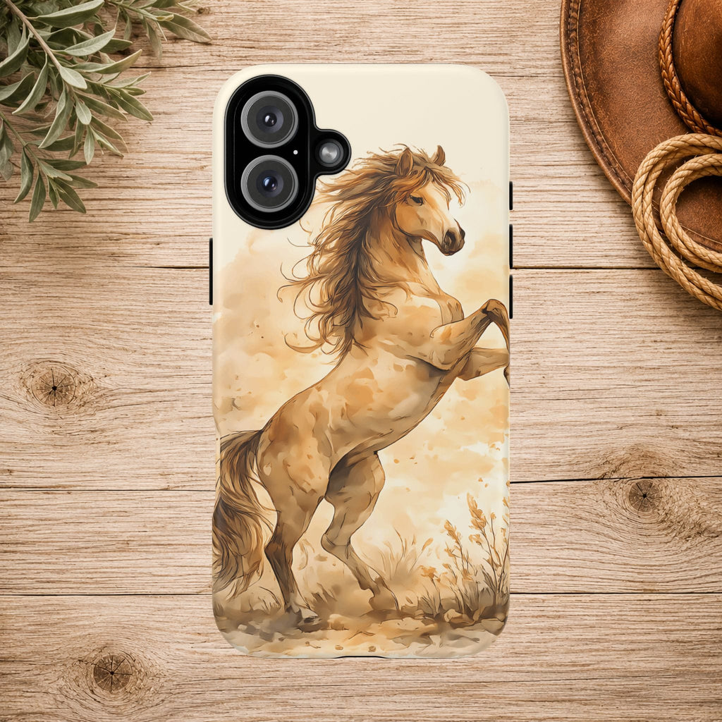 Horse Rearing Tough Phone Case