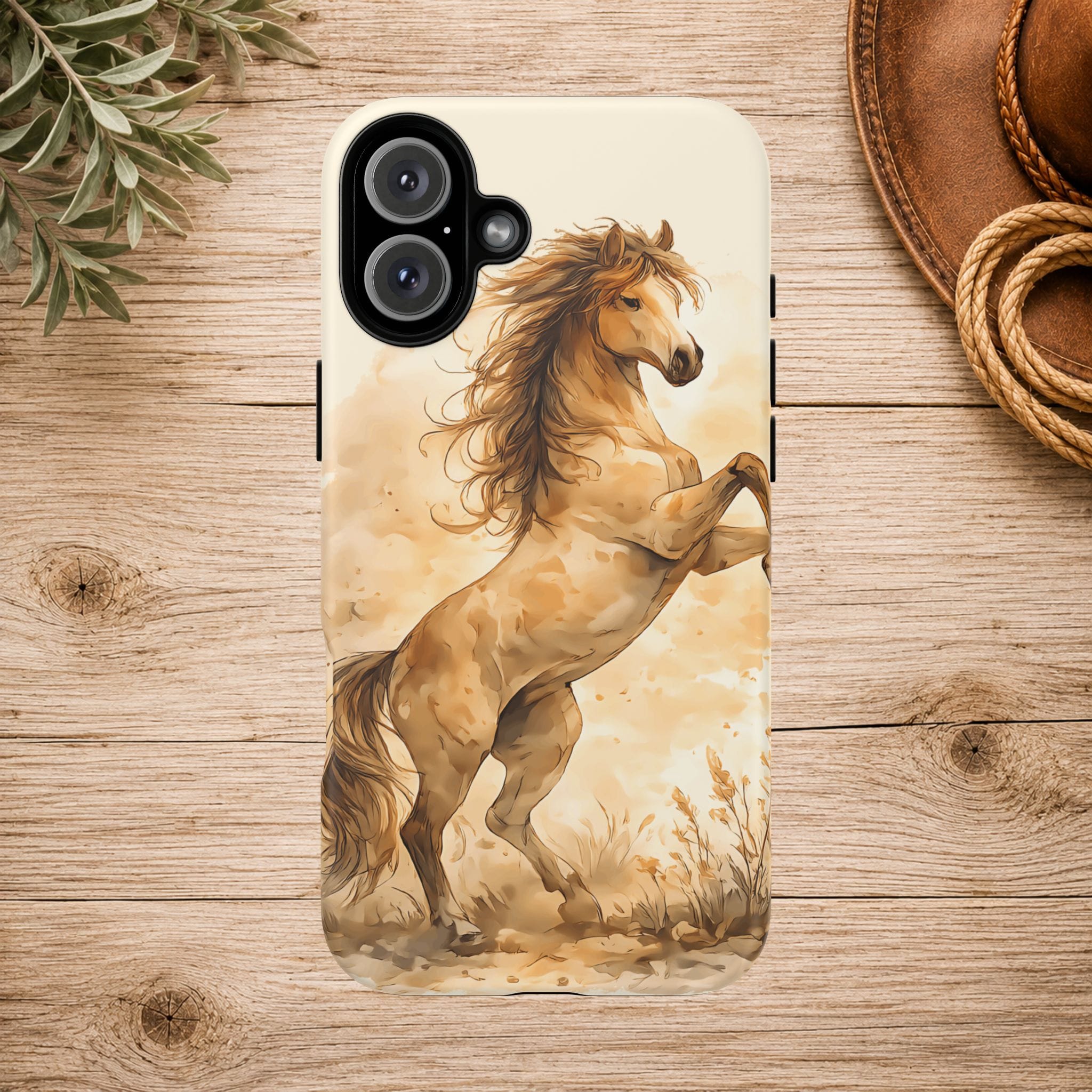 Horse Rearing Tough Phone Case