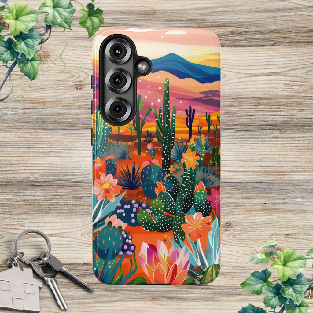 Colorful Cactus Phone Case
