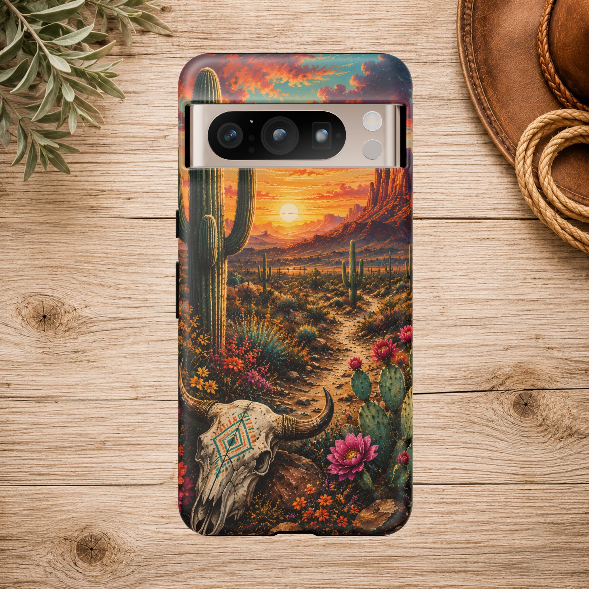 Southwest Desert Sunset Phone Case