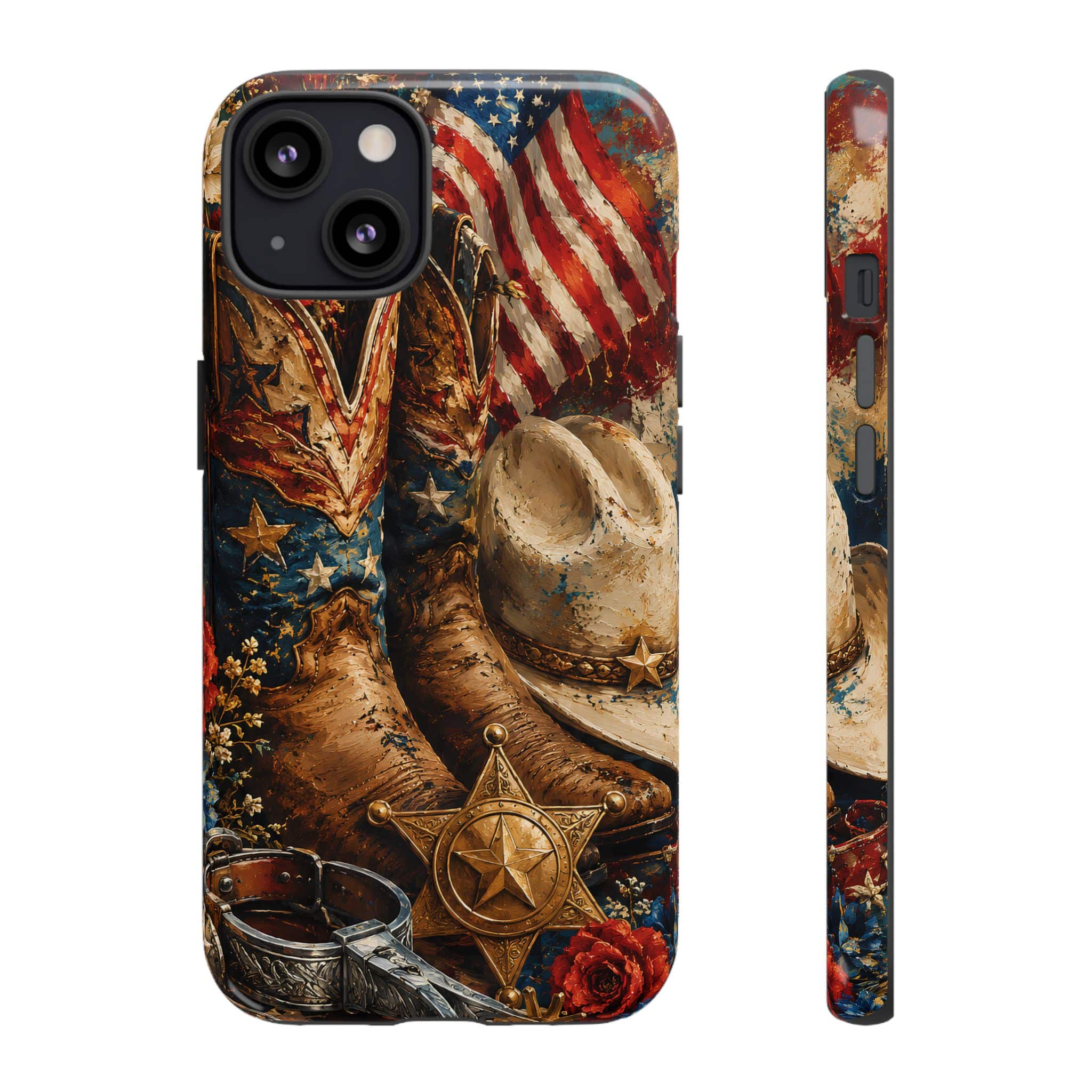 Patriotic Cowgirl Phone Case
