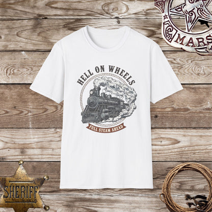 Vintage Steam Train T‑Shirt