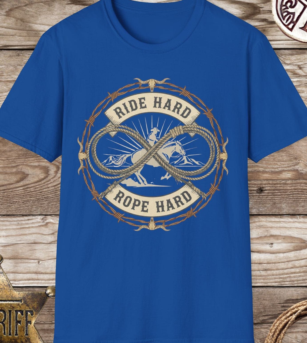 Ride Hard Rope Hard T-Shirt