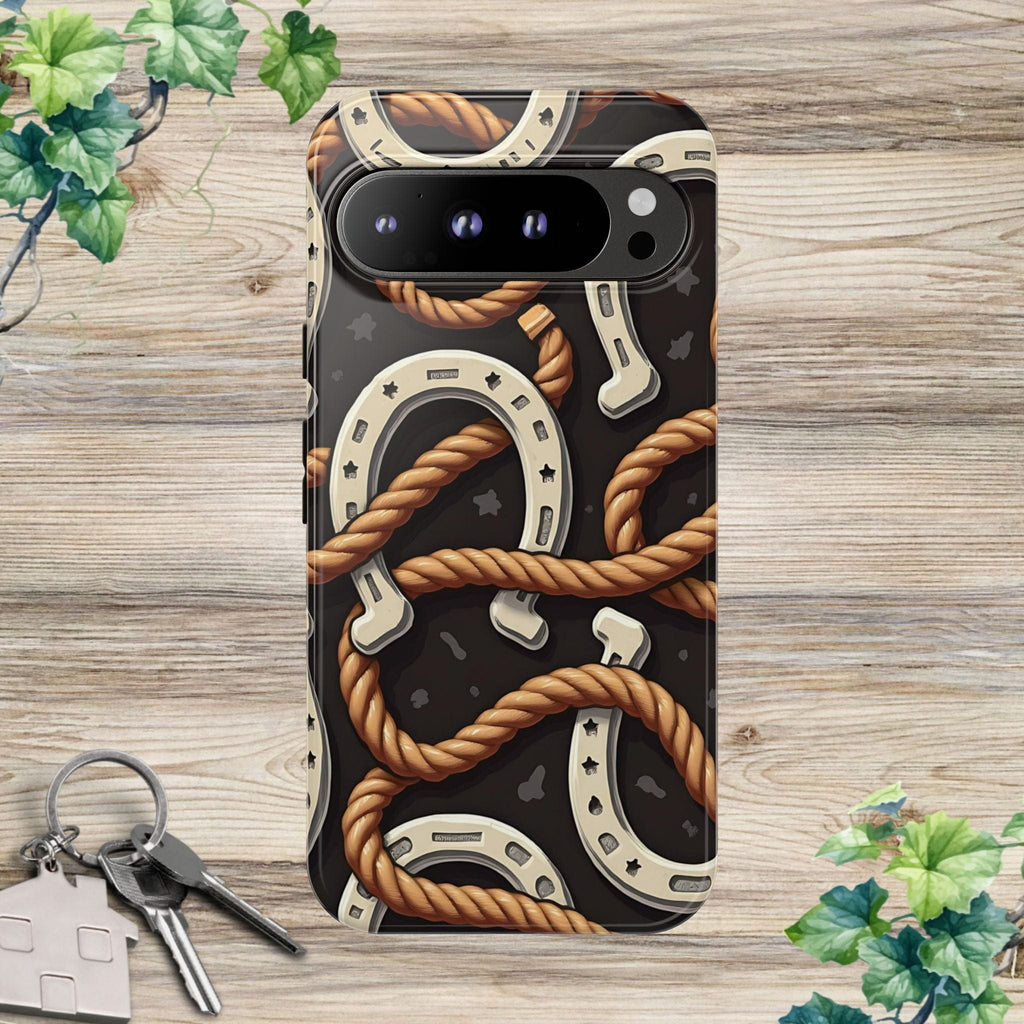 Horseshoes and Ropes-Phone Case