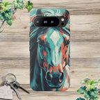 Colorful Horse Head – Turquoise