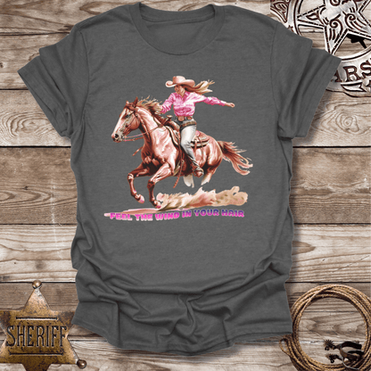 Cowgirl Wind in Your Hair