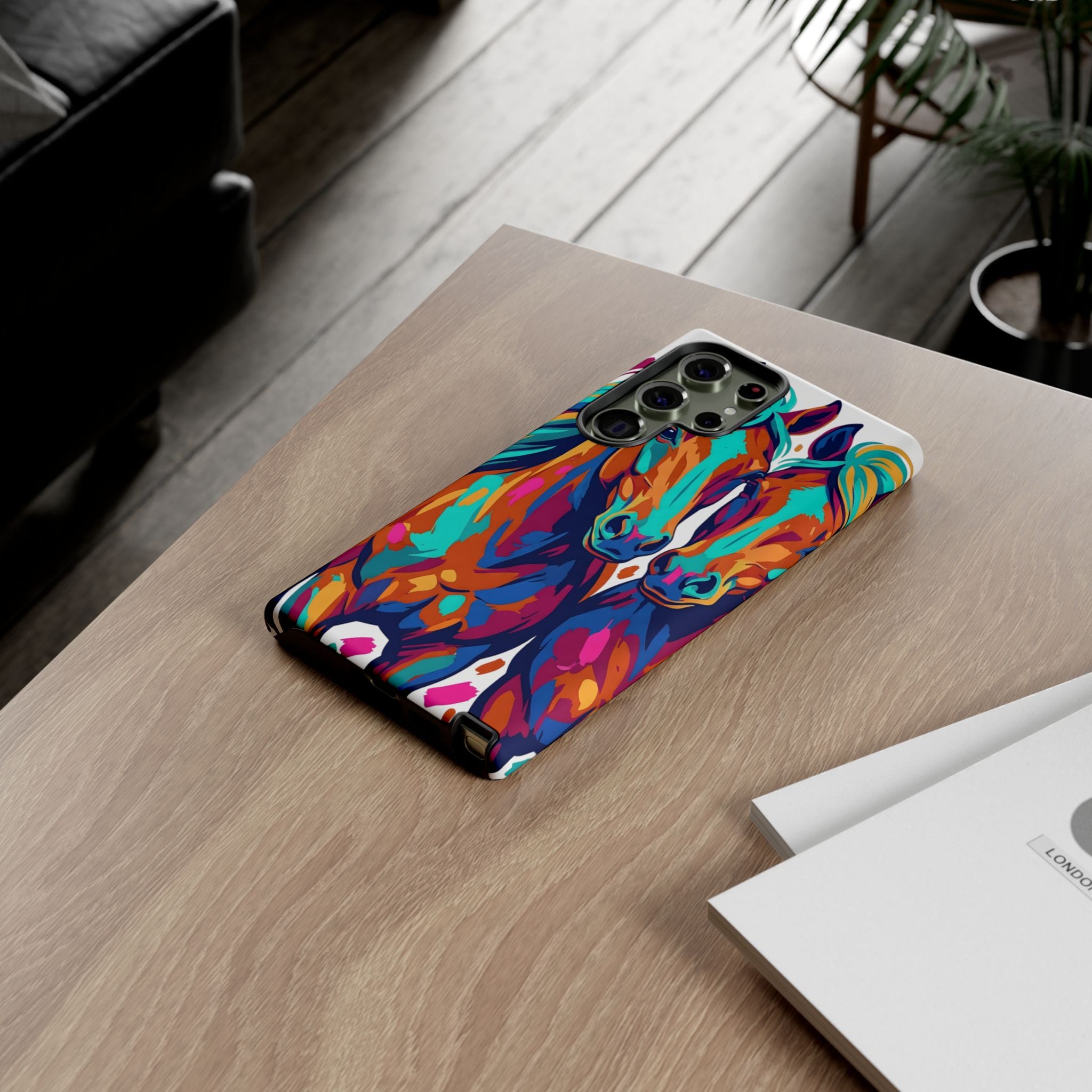 Vibrant Pop Art Equine Phone Case