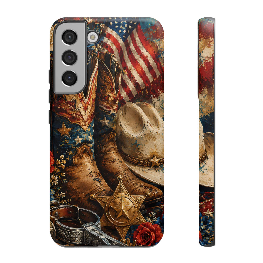 Patriotic Cowgirl Phone Case