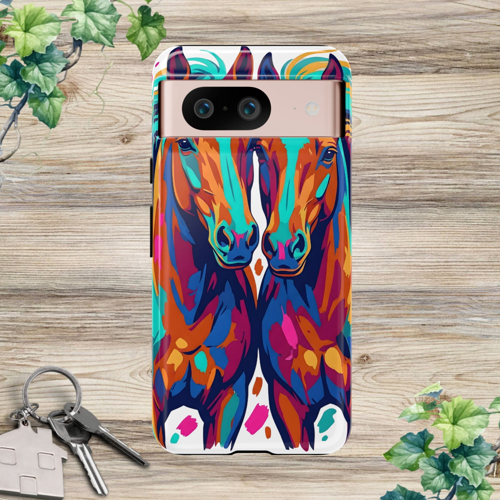 Vibrant Pop Art Equine Phone Case
