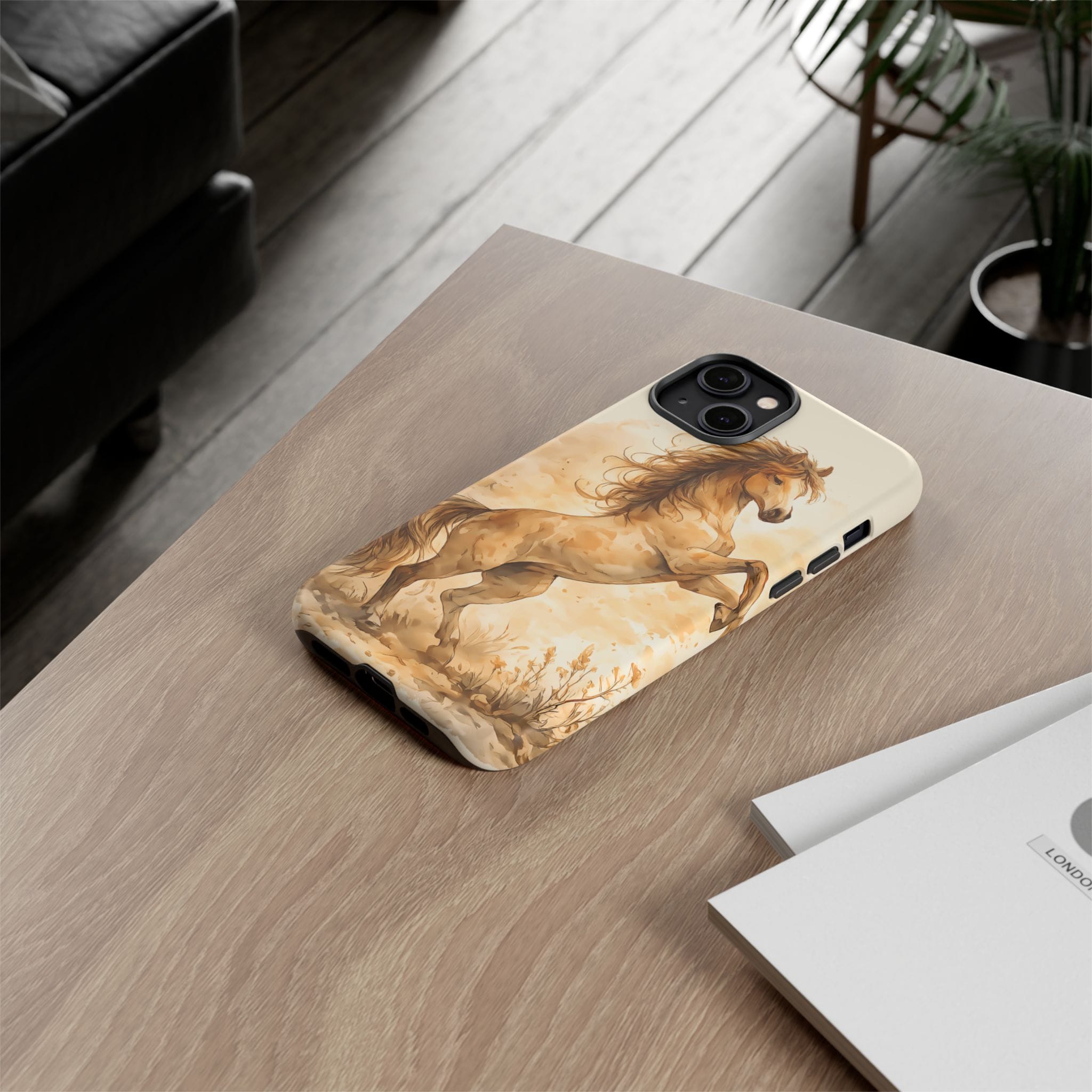 Horse Rearing Tough Phone Case