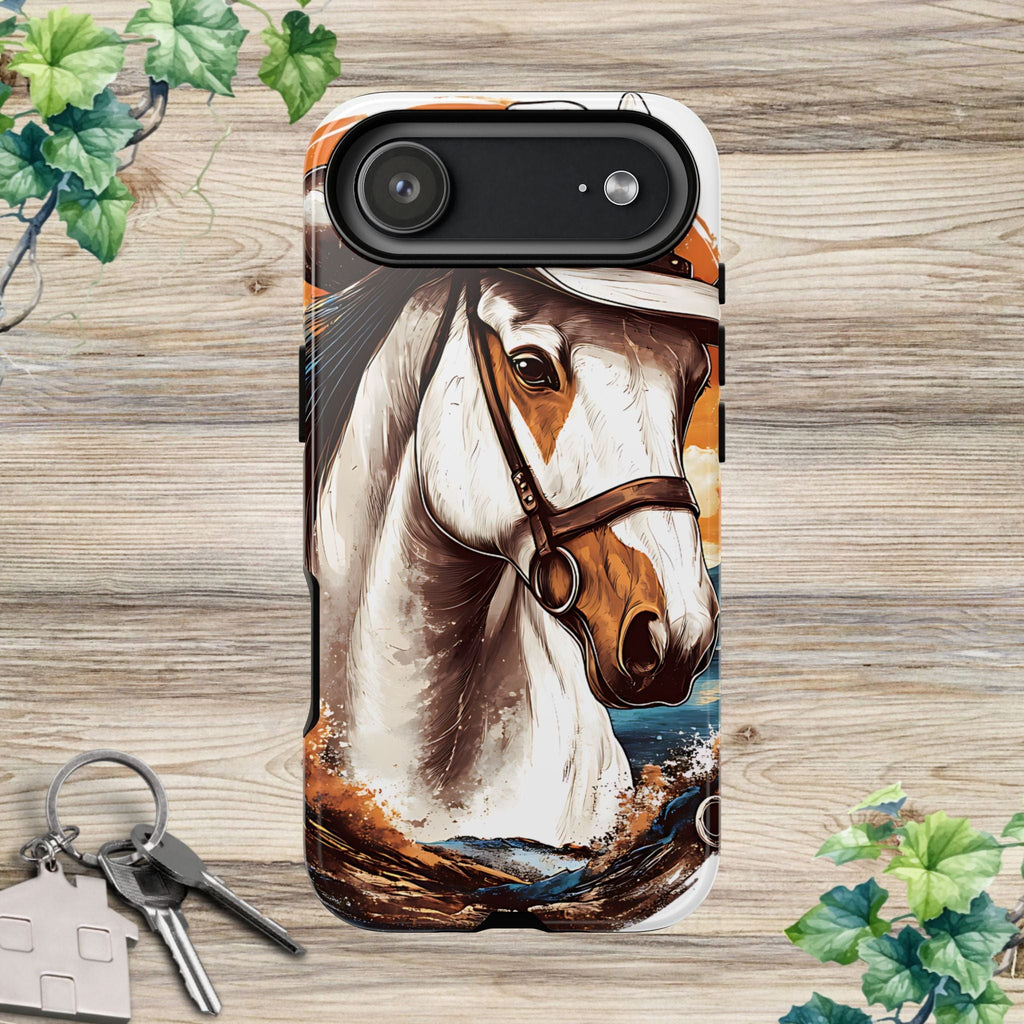 White Hat Horse-Phone Cases