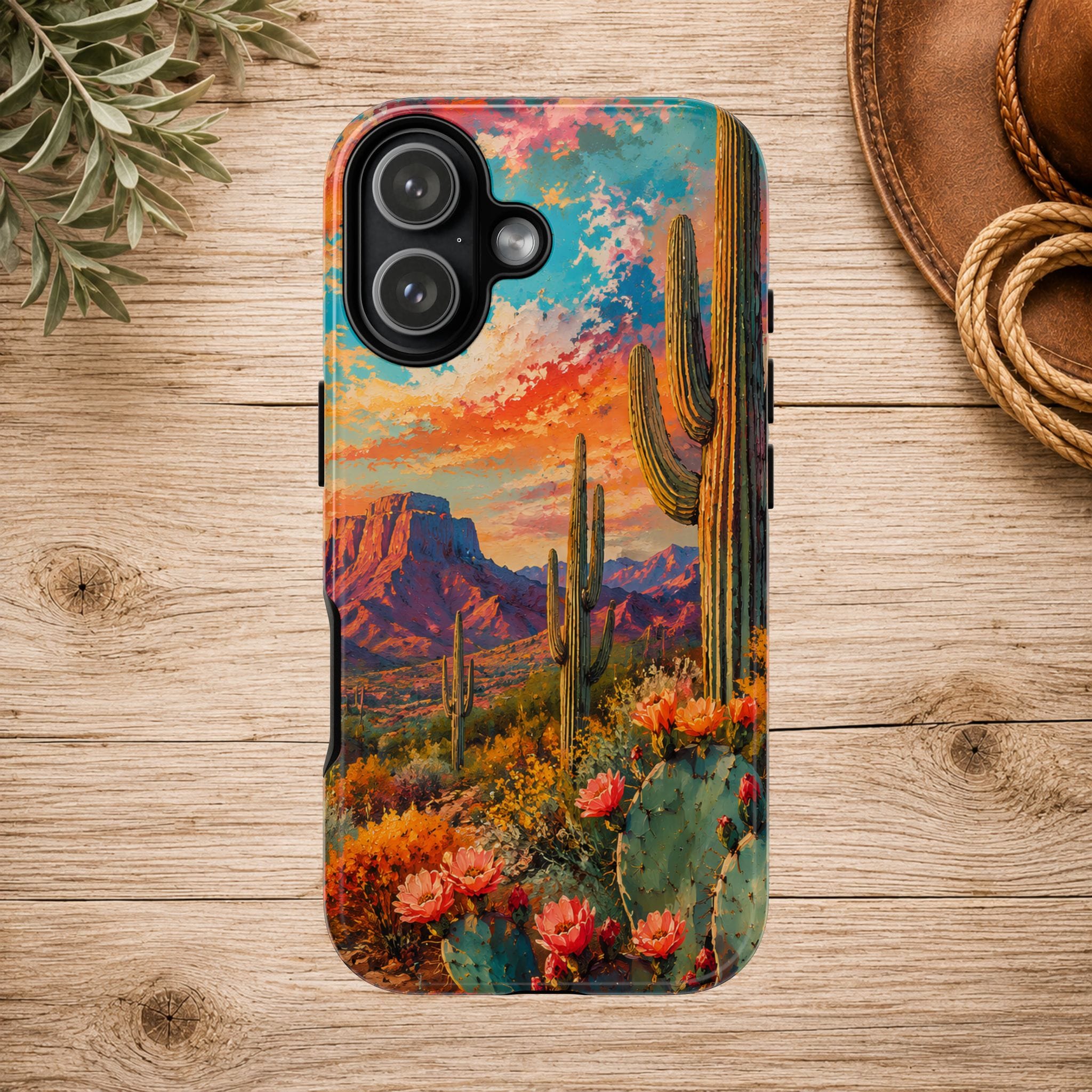 Desert Sunset Phone Case