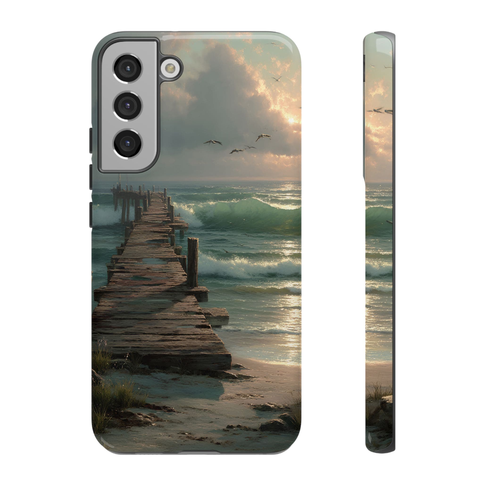 Wooden  Seaside Pier Phone Case