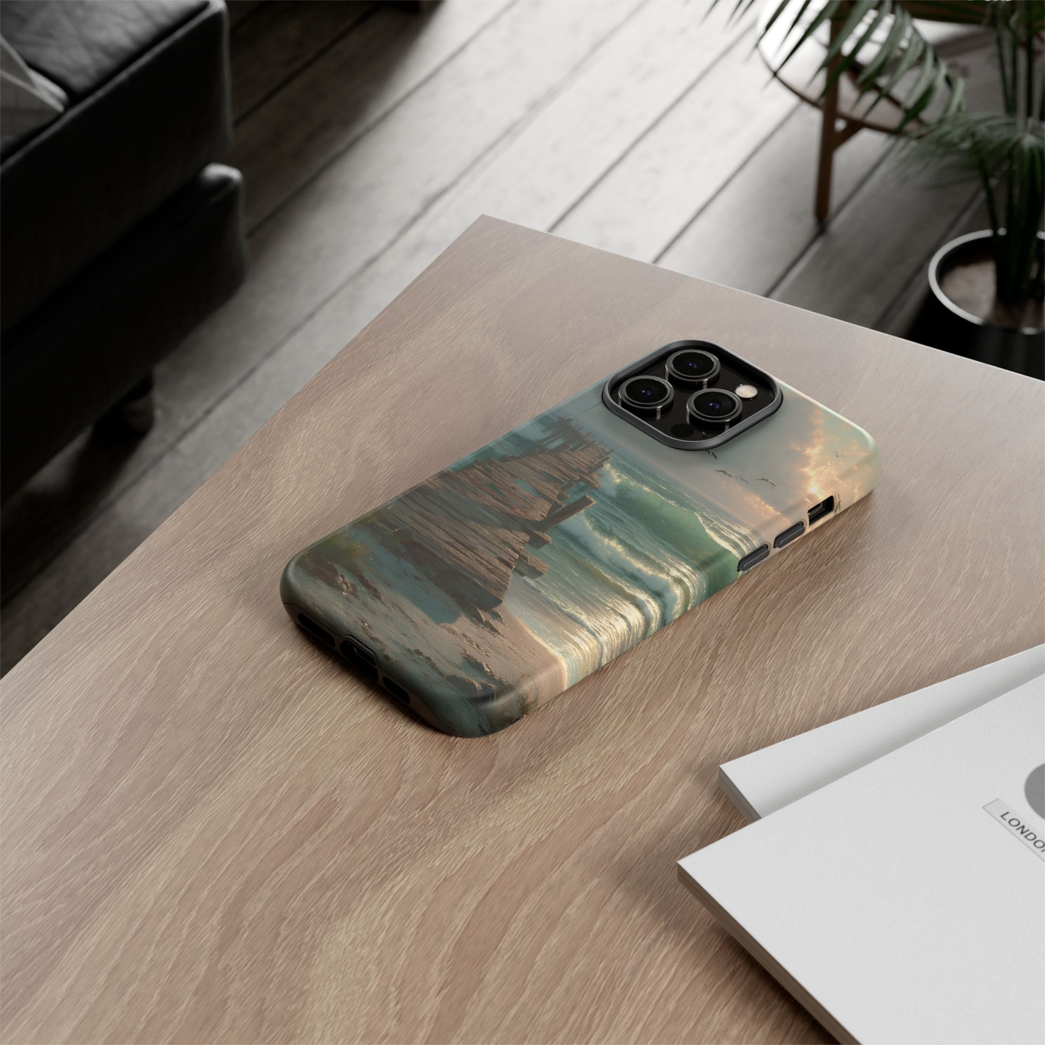 Wooden  Seaside Pier Phone Case